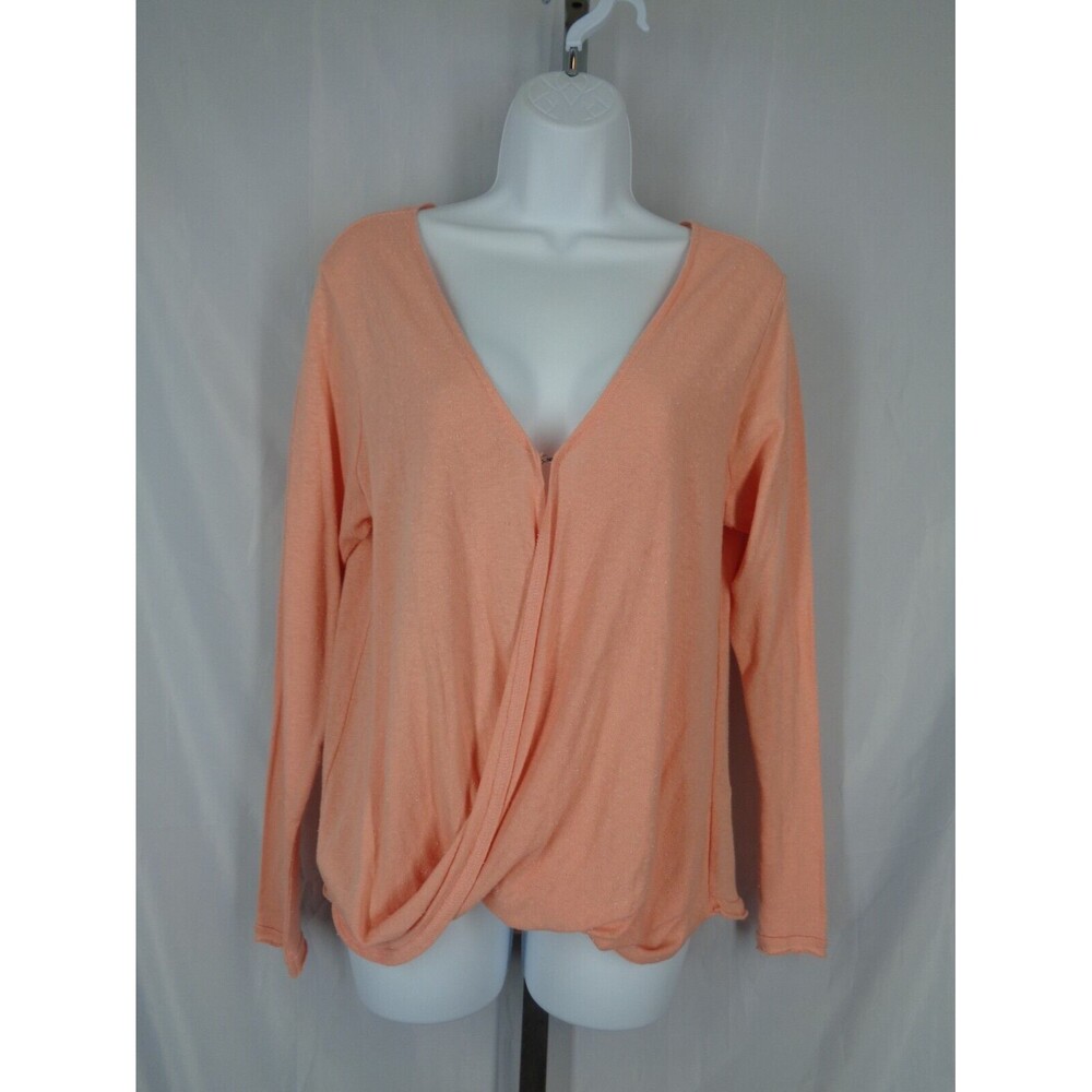 Out From Under Callie Surplice Wrap Top Size Small New